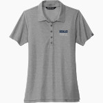 HIDALGO EARLY COLLEGE HIGH SCHOOL PIRATES <span class="pdp-name-mascot">HIDALGO EARLY COLLEGE PIRATES</span> TravisMathew Women's Oceanside Heather Polo Front Thumbnail