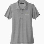 HOT SPRINGS HIGH SCHOOL TROJANS <span class="pdp-name-mascot">HOT SPRINGS TROJANS</span> TravisMathew Women's Oceanside Heather Polo Front Thumbnail