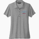 West Valley Rams Online Store <span class="pdp-name-mascot">West Valley Rams</span> TravisMathew Women's Oceanside Heather Polo Front Thumbnail