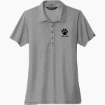 Peachtree Panthers TravisMathew Women's Oceanside Heather Polo Front Thumbnail