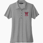 WILLISTON HIGH SCHOOL RED DEVILS TravisMathew Women's Oceanside Heather Polo Front Thumbnail