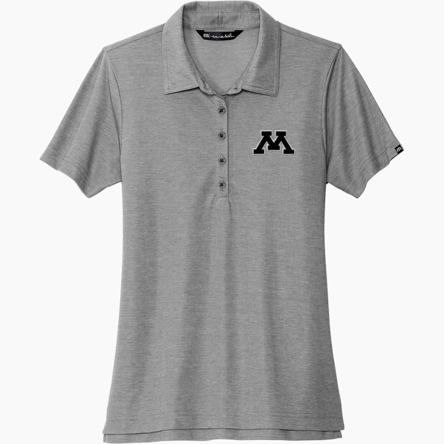 Minnetonka Skippers TravisMathew Women's Oceanside Heather Polo
