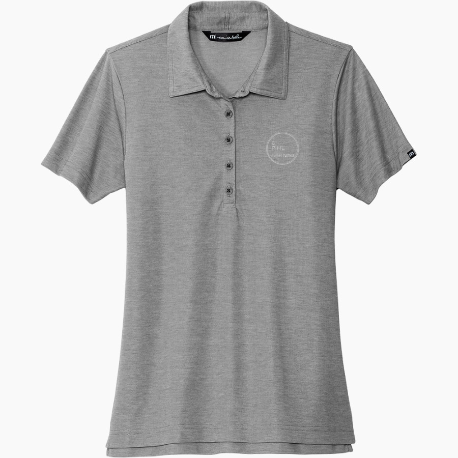 8 Pine Inc. 8 Pine Inc TravisMathew Women's Oceanside Heather Polo
