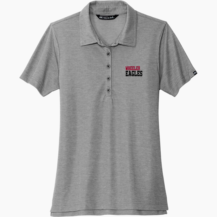 Wheeler Eagles <span class="pdp-name-mascot">Wheeler Eagles</span> TravisMathew Women's Oceanside Heather Polo