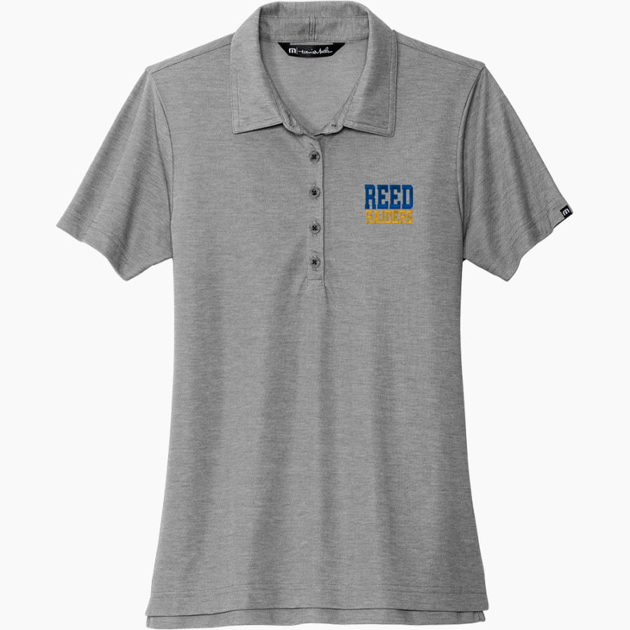 REED HIGH SCHOOL REED RAIDERS <span class="pdp-name-mascot">REED REED RAIDERS</span> TravisMathew Women's Oceanside Heather Polo