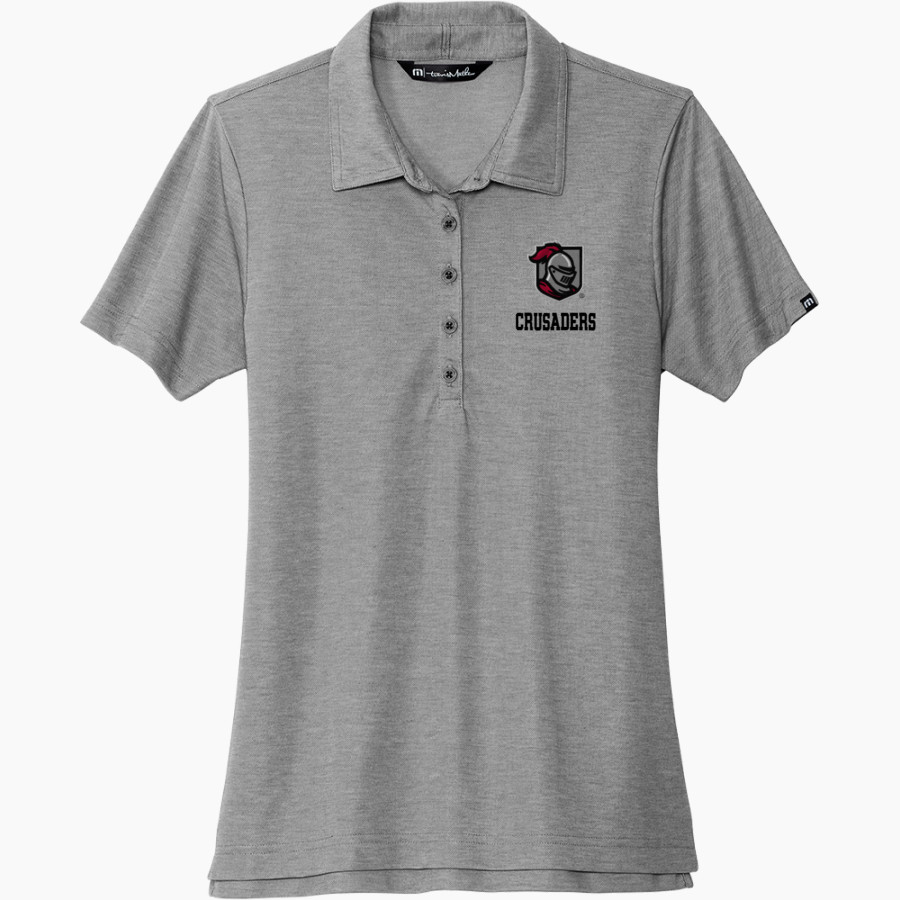 Belmont Abbey College The Official Store of the Crusaders TravisMathew Women's Oceanside Heather Polo