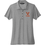 VASSAR HIGH SCHOOL VULCANS <span class="pdp-name-mascot">VASSAR VULCANS</span> TravisMathew Women's Oceanside Heather Polo Front Thumbnail