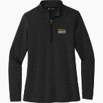 Burrillville Broncos TravisMathew Women's Crestview 1/4-Zip Front Thumbnail