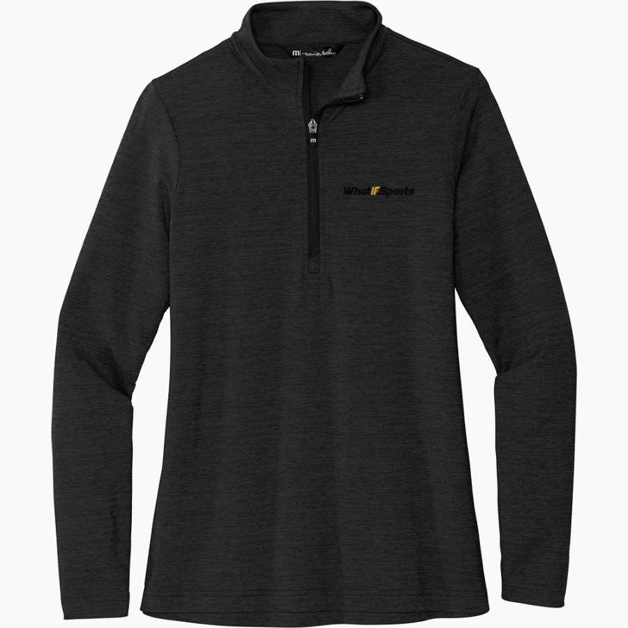 WHATIFSPORTS <span class="pdp-name-mascot">WHATIFSPORTS</span> TravisMathew Women's Crestview 1/4-Zip