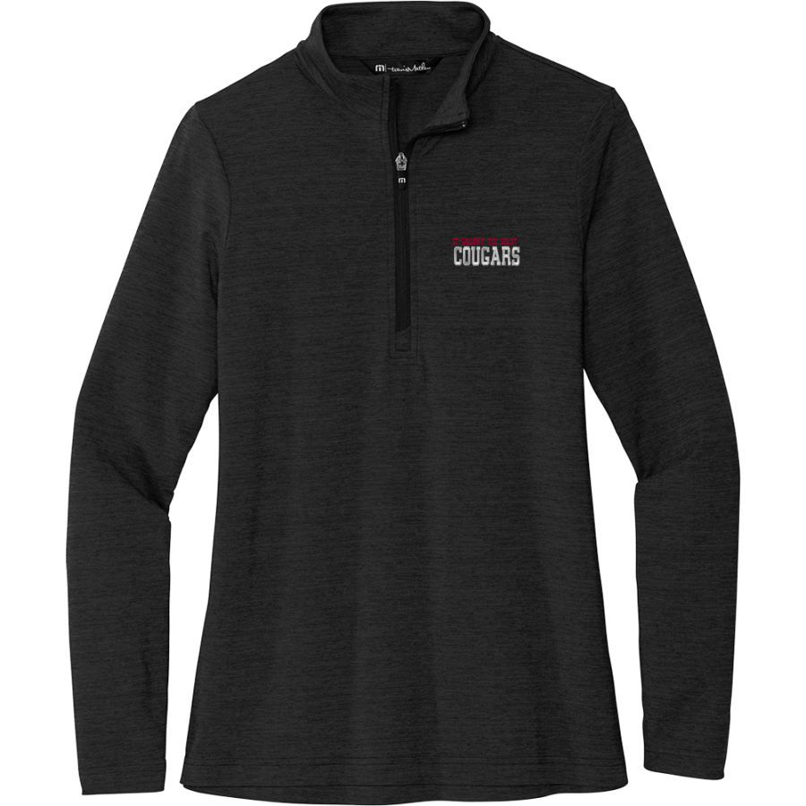 St Gregory The Great Cougars <span class="pdp-name-mascot">St Gregory The Great Cougars</span> TravisMathew Women's Crestview 1/4-Zip