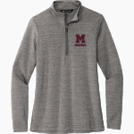 Mishawaka Cavemen TravisMathew Women's Crestview 1/4-Zip Front Thumbnail