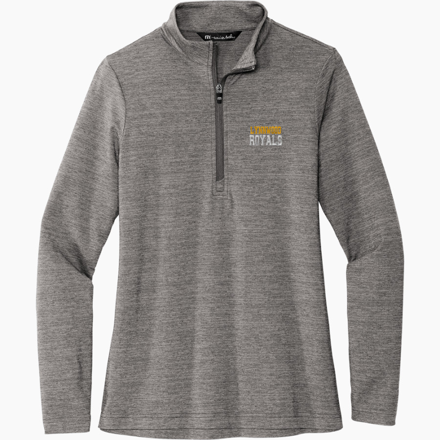 LYNNWOOD HIGH SCHOOL ROYALS <span class="pdp-name-mascot">LYNNWOOD ROYALS</span> TravisMathew Women's Crestview 1/4-Zip