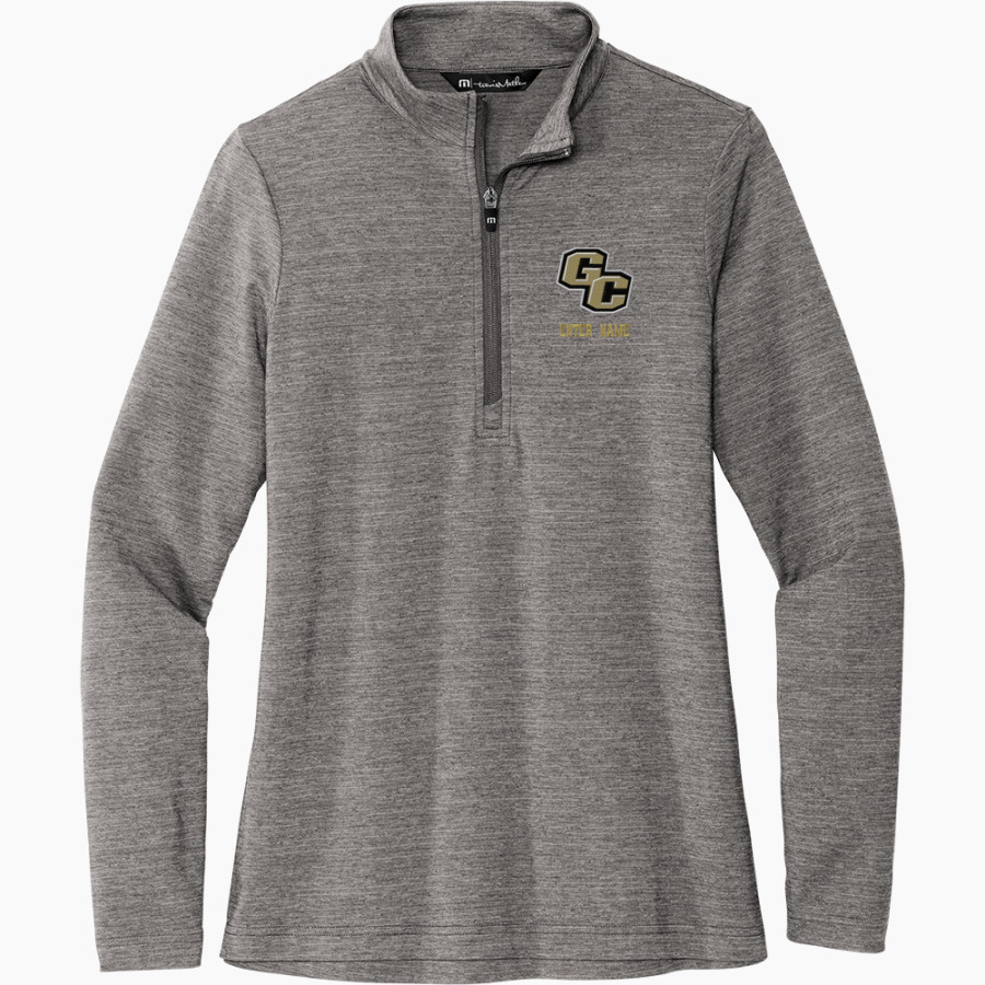 Grove City Area Sch Distr Soccer Bo Eagles <span class="pdp-name-mascot">Grove City Area Sch Distr Soccer Bo Eagles</span> TravisMathew Women's Crestview 1/4-Zip
