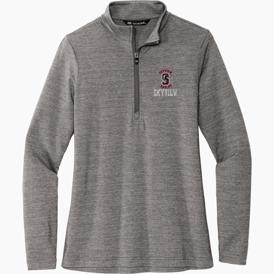 Skyview Eagles <span class="pdp-name-mascot">Skyview Middle Eagles</span> TravisMathew Women's Crestview 1/4-Zip