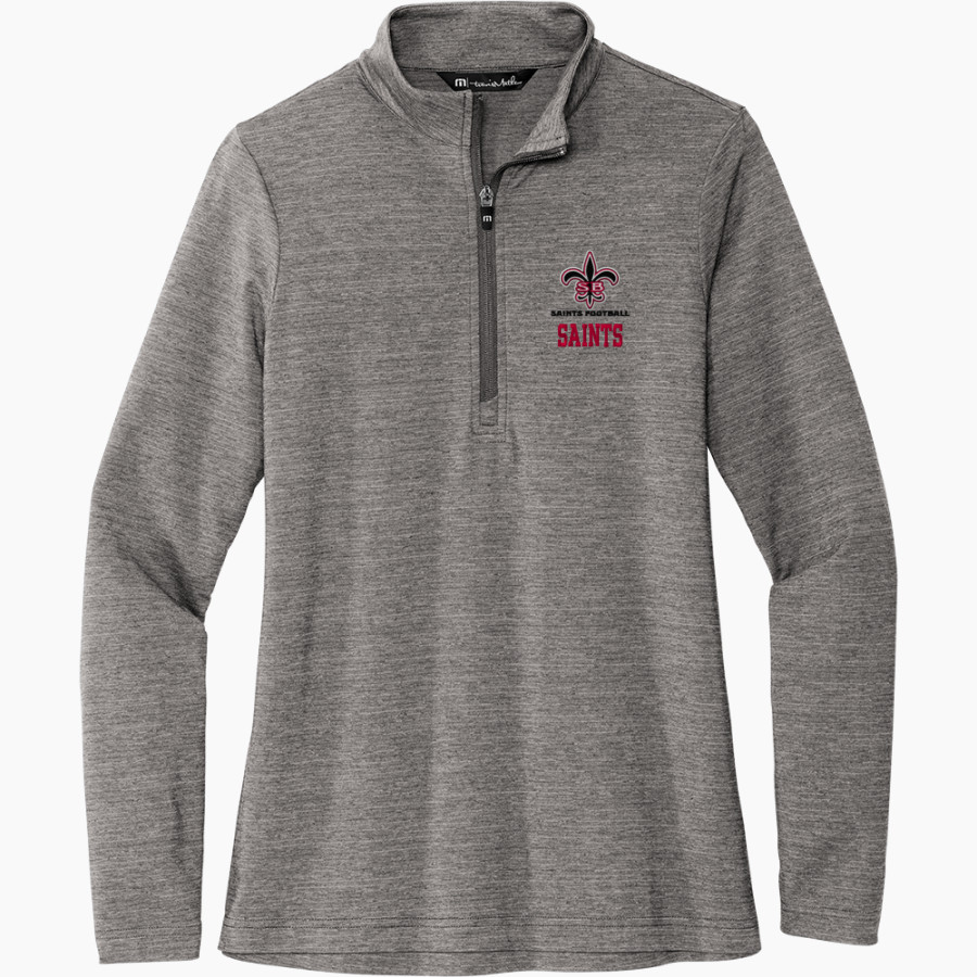 Santa Barbara Saints Football <span class="pdp-name-mascot">Santa Barbara Saints Football</span> TravisMathew Women's Crestview 1/4-Zip