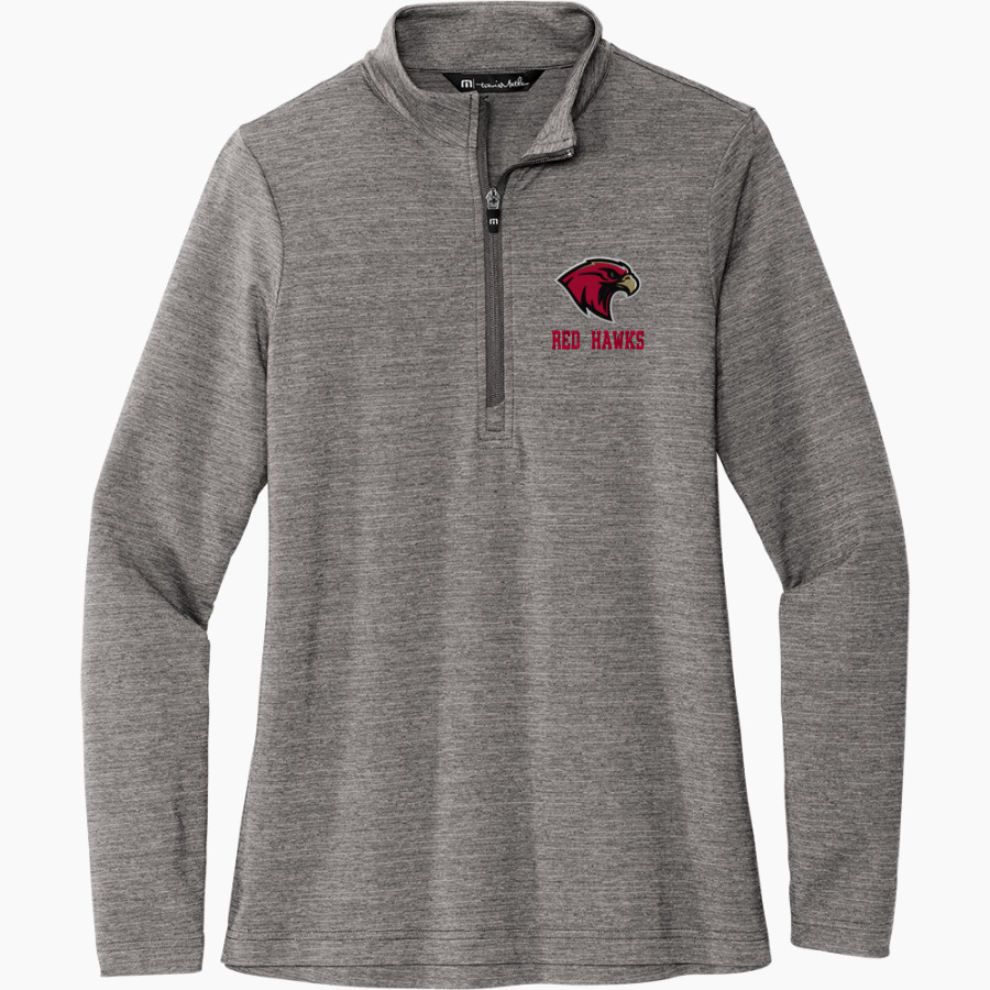 ATHENS HIGH SCHOOL RED HAWKS <span class="pdp-name-mascot">ATHENS RED HAWKS</span> TravisMathew Women's Crestview 1/4-Zip