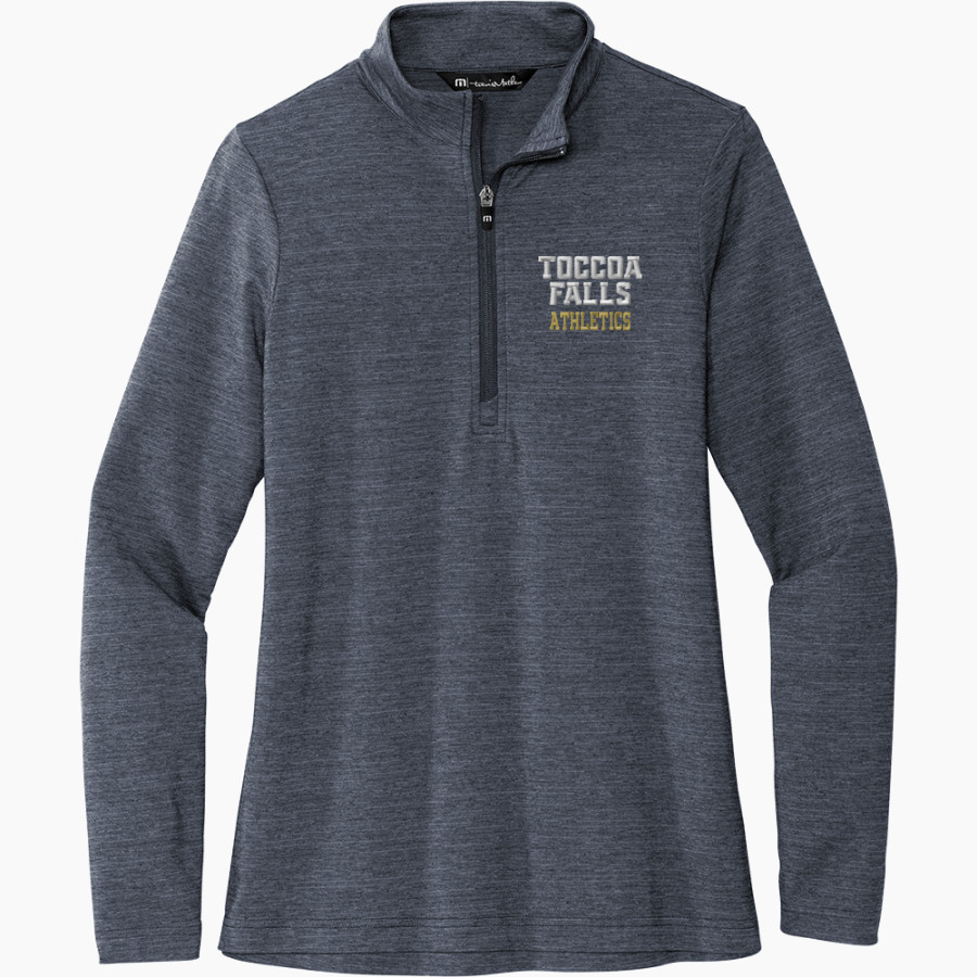 Toccoa Falls EAGLES <span class="pdp-name-mascot">TOCCOA FALLS COLLEGE EAGLES</span> TravisMathew Women's Crestview 1/4-Zip
