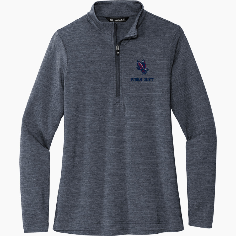 Putnam County War Eagles <span class="pdp-name-mascot">Putnam County War Eagles</span> TravisMathew Women's Crestview 1/4-Zip