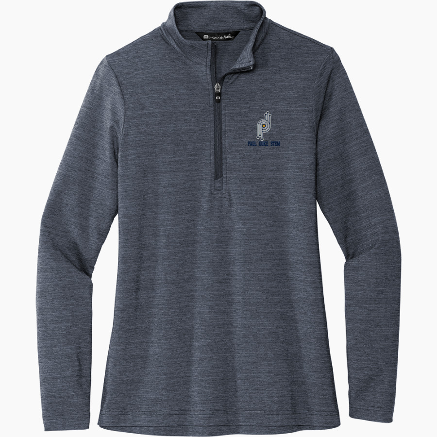 Paul Duke STEM Trailblazers <span class="pdp-name-mascot">Paul Duke High School Trailblazers</span> TravisMathew Women's Crestview 1/4-Zip