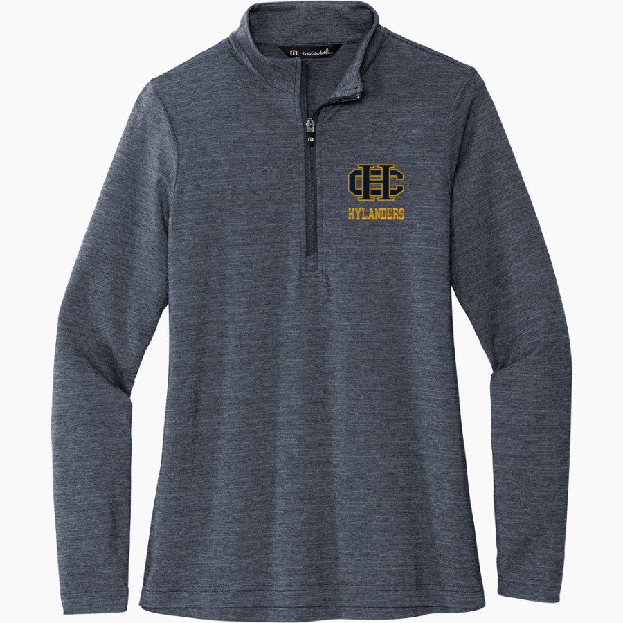 Columbia Heights Hylanders <span class="pdp-name-mascot">Columbia Heights Hylanders</span> TravisMathew Women's Crestview 1/4-Zip