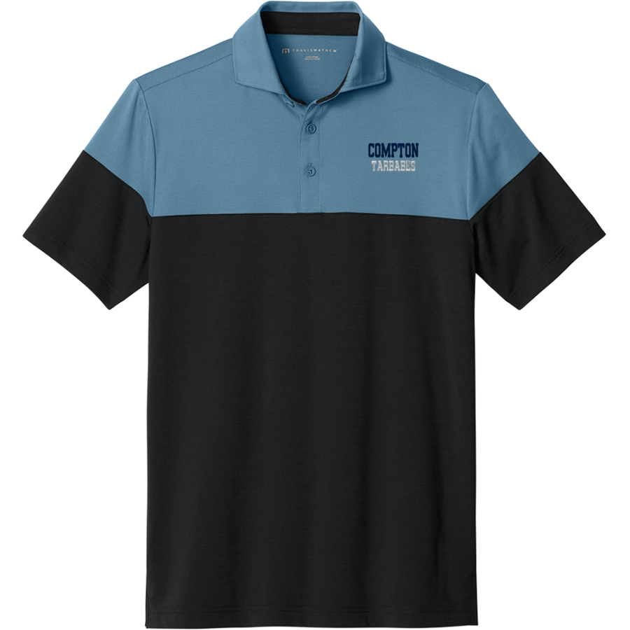 COMPTON HIGH SCHOOL TARBABES <span class="pdp-name-mascot">COMPTON TARBABES</span> TravisMathew Men's Onward Colorblock Polo