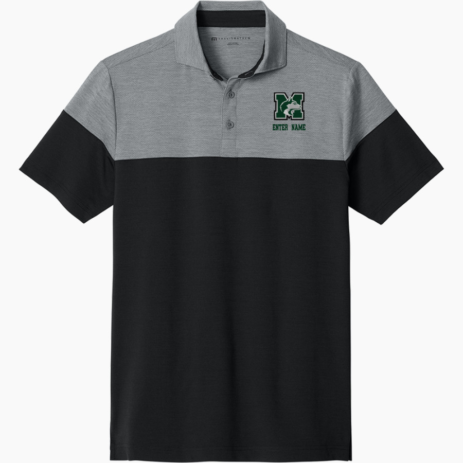 MONADNOCK REGIONAL MIDDLE HIGH SCHOOL HUSKIES <span class="pdp-name-mascot">MONADNOCK REGIONAL HUSKIES</span> TravisMathew Men's Onward Colorblock Polo