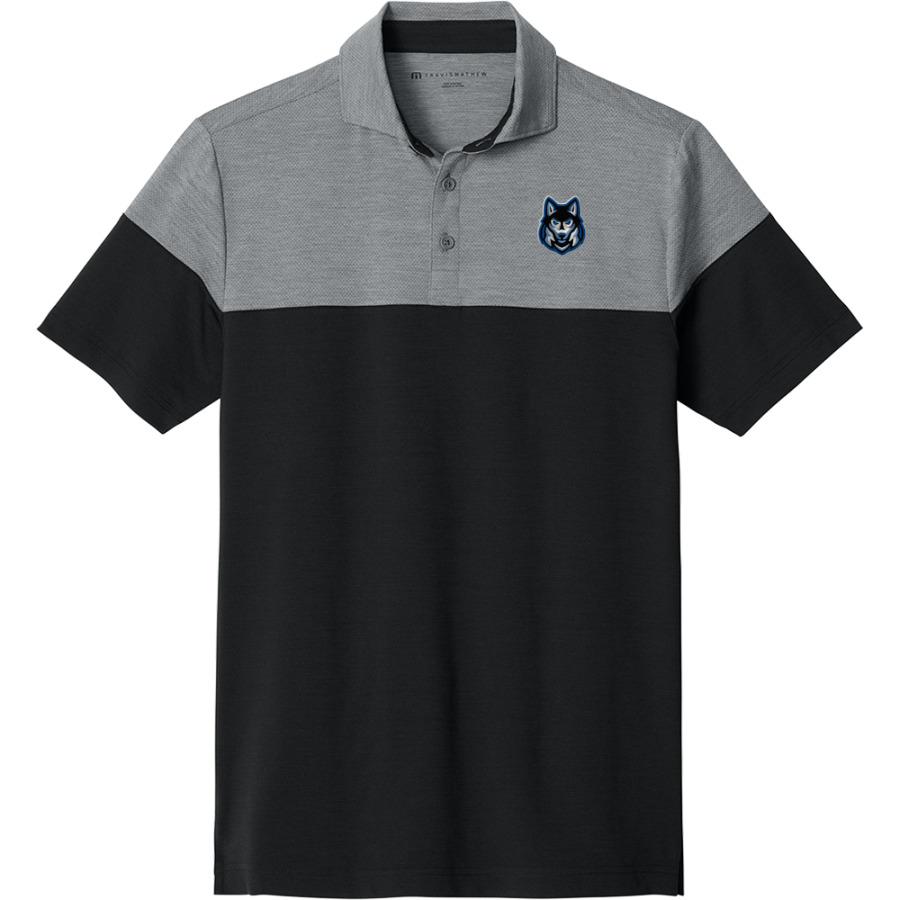 HANFORD WEST HIGH SCHOOL HUSKIES <span class="pdp-name-mascot">HANFORD WEST HUSKIES</span> TravisMathew Men's Onward Colorblock Polo