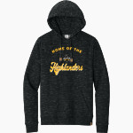 HARWOOD UNION HIGH SCHOOL HIGHLANDERS tentree Men's Space Dye Fleece Classic Hoodie Front Thumbnail