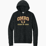 Omro School District Sideline Store <span class="pdp-name-mascot">OMRO FOXES</span> tentree Men's Space Dye Fleece Classic Hoodie Front Thumbnail