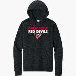 GREAT FALLS HIGH SCHOOL RED DEVILS tentree Men's Space Dye Fleece Classic Hoodie Front Thumbnail