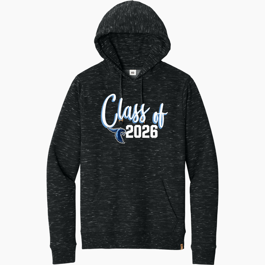 Perry Meridian Falcons tentree Men's Space Dye Fleece Classic Hoodie