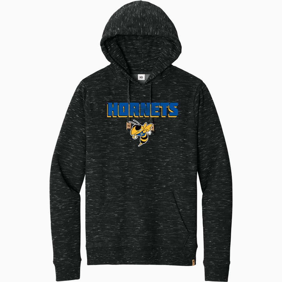 HARRISON COMMUNITY HIGH SCHOOL HORNETS tentree Men's Space Dye Fleece Classic Hoodie