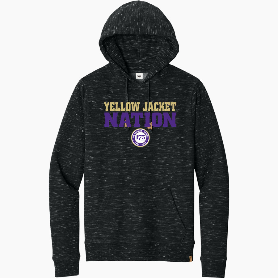 Defiance College Yellow Jackets <span class="pdp-name-mascot">Defiance College Yellow Jackets</span> tentree Men's Space Dye Fleece Classic Hoodie