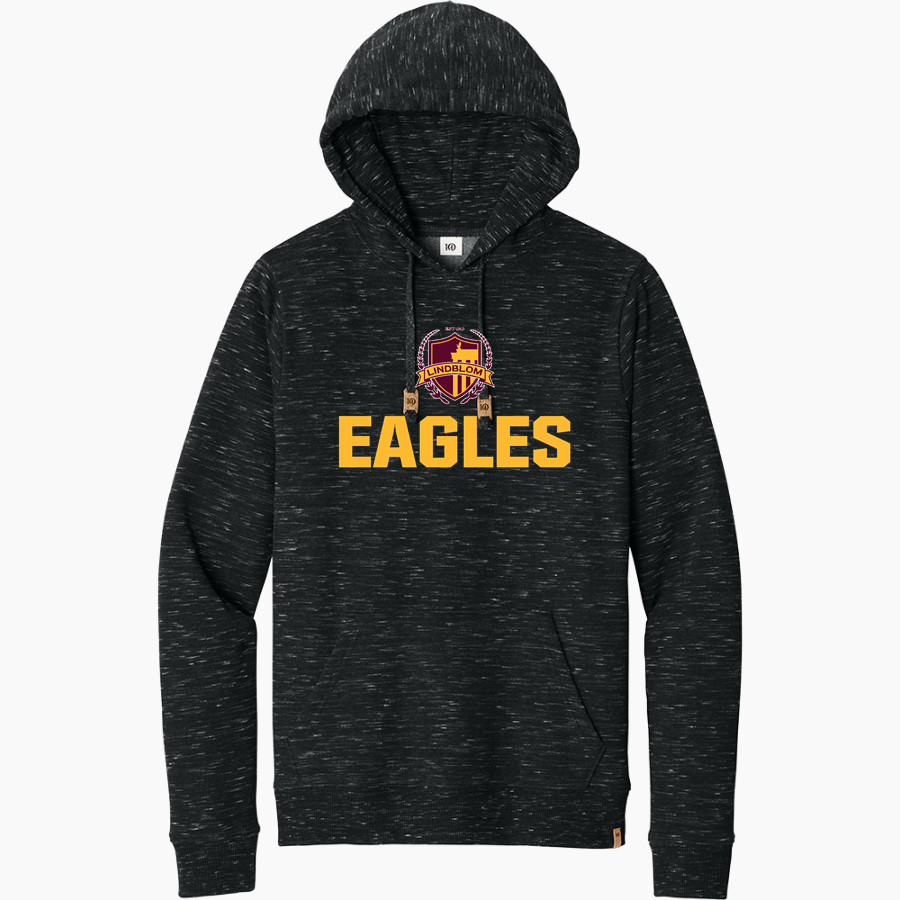 LINDBLOM MATH AND SCIENCE ACADEMY EAGLES tentree Men's Space Dye Fleece Classic Hoodie