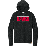 Las Positas Hawks <span class="pdp-name-mascot">Las Positas College Hawks</span> tentree Men's Space Dye Fleece Classic Hoodie Front Thumbnail
