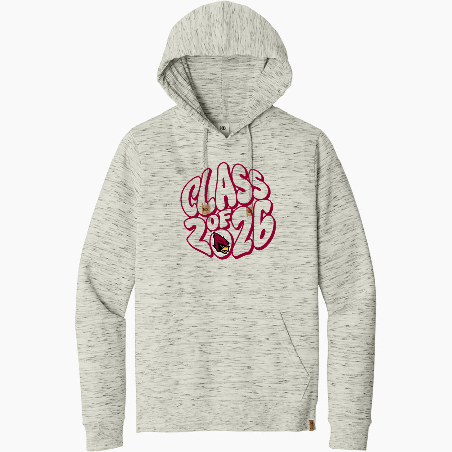 PORTLAND HIGH SCHOOL RED RAIDERS tentree Men's Space Dye Fleece Classic Hoodie