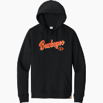 GILMER HIGH SCHOOL BUCKEYES <span class="pdp-name-mascot">GILMER BUCKEYES</span> tentree Men's Space Dye Fleece Classic Hoodie Front Thumbnail