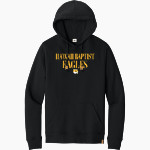 Hawaii Baptist Eagles <span class="pdp-name-mascot">HBA Eagles</span> tentree Men's Space Dye Fleece Classic Hoodie Front Thumbnail