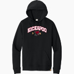 KICKAPOO HIGH SCHOOL PANTHERS tentree Men's Space Dye Fleece Classic Hoodie Front Thumbnail