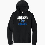 Warren Warriors <span class="pdp-name-mascot">Warren Warriors</span> tentree Men's Space Dye Fleece Classic Hoodie Front Thumbnail