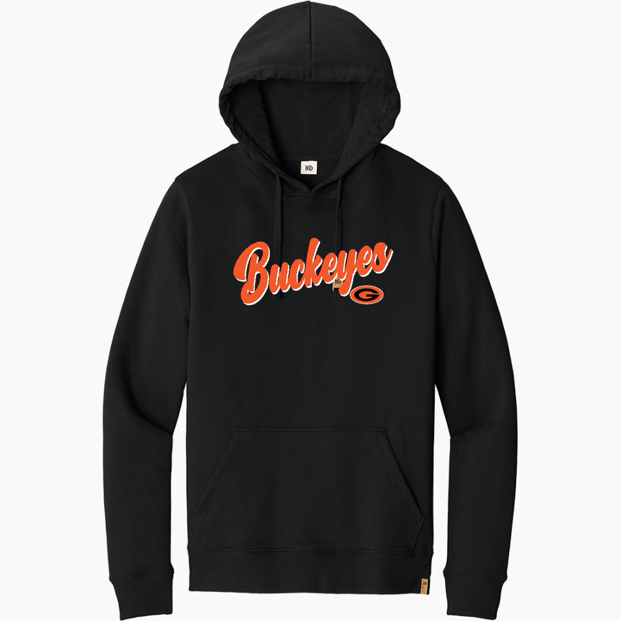 GILMER HIGH SCHOOL BUCKEYES <span class="pdp-name-mascot">GILMER BUCKEYES</span> tentree Men's Space Dye Fleece Classic Hoodie