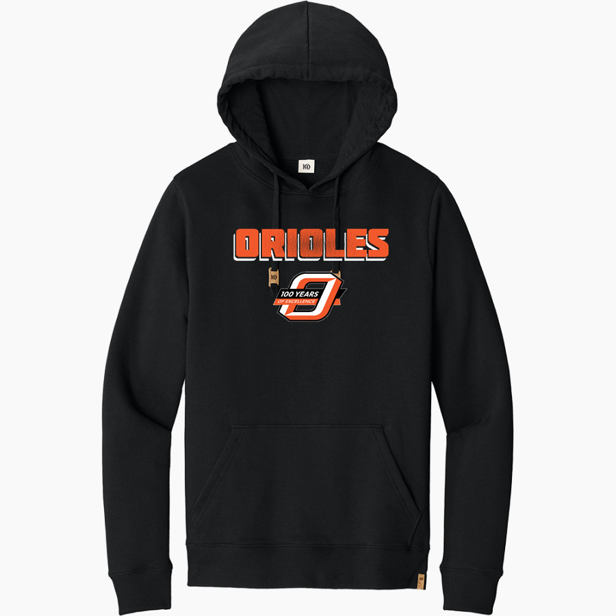 Osseo Orioles <span class="pdp-name-mascot">Osseo Orioles</span> tentree Men's Space Dye Fleece Classic Hoodie