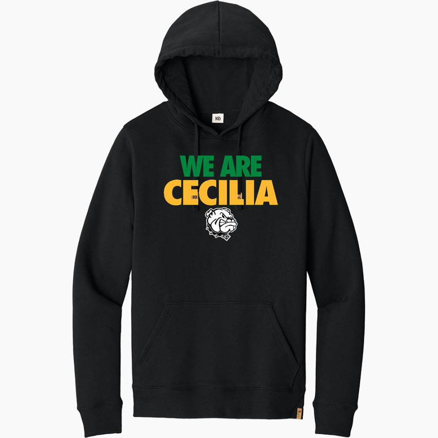 CECILIA HIGH SCHOOL BULLDOGS tentree Men's Space Dye Fleece Classic Hoodie