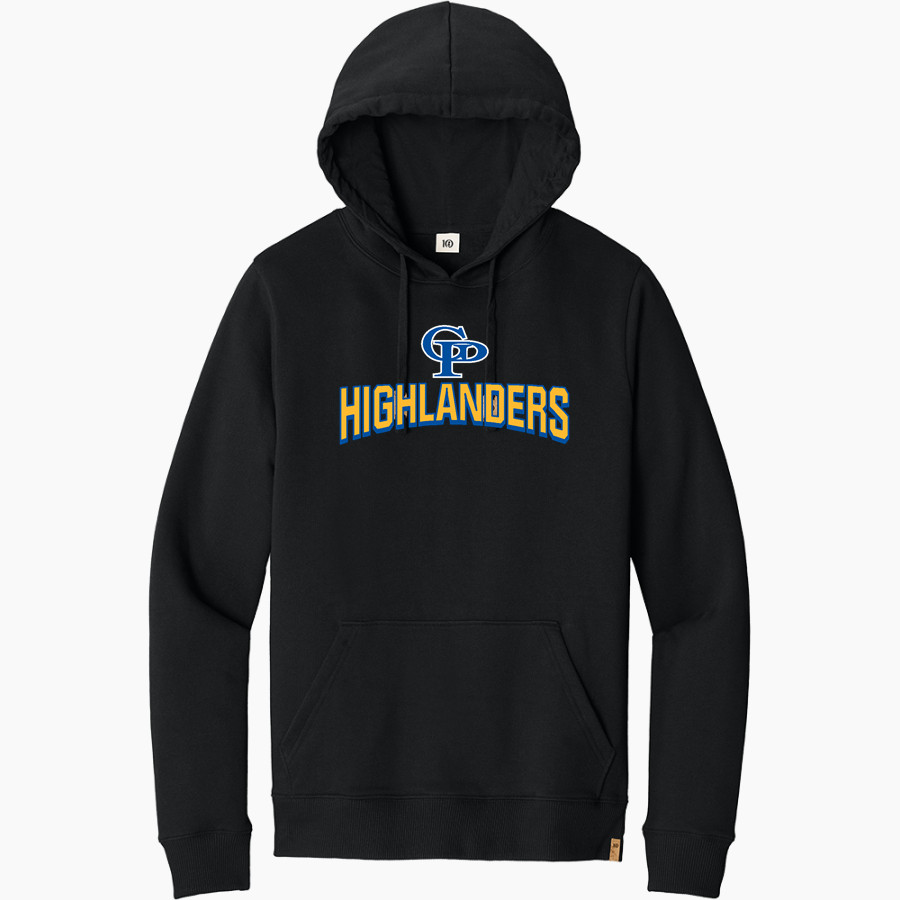 GATLINBURG-PITTMAN HIGH SCHOOL HIGHLANDERS tentree Men's Space Dye Fleece Classic Hoodie