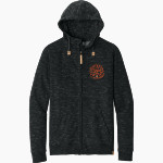 Gary Bobcats <span class="pdp-name-mascot">Gary Bobcats</span> tentree Men's Space Dye Fleece Full-Zip Hoodie Front Thumbnail