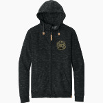 MCGREGOR HIGH SCHOOL BULLDOGS tentree Men's Space Dye Fleece Full-Zip Hoodie Front Thumbnail