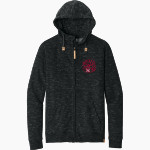 EARLSBORO HIGH SCHOOL WILDCATS <span class="pdp-name-mascot">EARLSBORO WILDCATS</span> tentree Men's Space Dye Fleece Full-Zip Hoodie Front Thumbnail