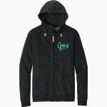 Miami Lakes Jaguars tentree Men's Space Dye Fleece Full-Zip Hoodie Front Thumbnail