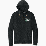 Franklin Quakers <span class="pdp-name-mascot">Franklin Quakers</span> tentree Men's Space Dye Fleece Full-Zip Hoodie Front Thumbnail