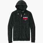 JUNEAU-DOUGLAS HIGH SCHOOL CRIMSON BEARS <span class="pdp-name-mascot">JUNEAU - DOUGLAS CRIMSON BEARS</span> tentree Men's Space Dye Fleece Full-Zip Hoodie Front Thumbnail